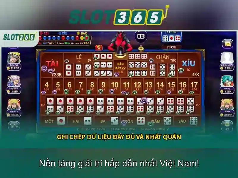 Đa dạng trò chơi slot để thử vận may